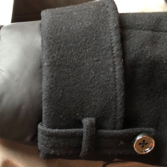 Soia and Kyo Black Chic Pea Coat With a Twist - Picture 8 of 8